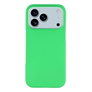 iPhone 17 Pro Gummiert Plastdeksel - Grønn