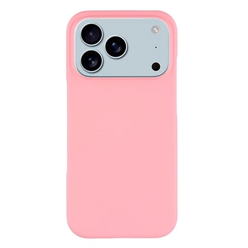 iPhone 17 Pro Max Gummiert Plastdeksel - Rosa