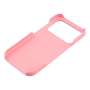 iPhone 17 Pro Max Gummiert Plastdeksel - Rosa