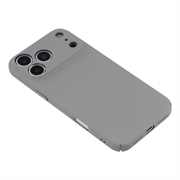 iPhone 18 Pro Max Gummiert Plastdeksel - Lysegrå