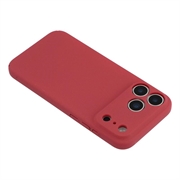 iPhone 18 Pro Max Gummiert Plastdeksel - Rød