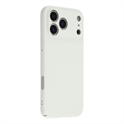 iPhone 18 Pro Max Gummiert Plastdeksel - Hvit