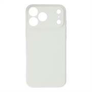 iPhone 18 Pro Max Gummiert Plastdeksel - Hvit