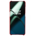 OnePlus 11 Gummiert Plast Deksel - Rød