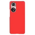 Huawei Nova 9/Honor 50 Gummiert Plast Deksel - Rød