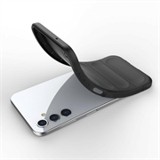 Samsung Galaxy A14/A14 5G Rugged Series TPU-deksel - Svart