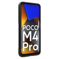 Rugged Series Xiaomi Poco M4 Pro TPU-deksel - Svart