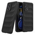 Rugged Series Xiaomi Redmi Note 11T Pro/12T Pro TPU-deksel - Svart