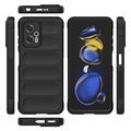 Rugged Series Xiaomi Redmi Note 11T Pro/12T Pro TPU-deksel - Svart