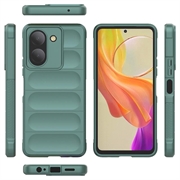 vivo Y36 Rugged Series TPU-deksel - Grønn