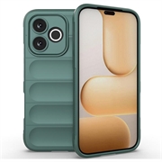 Honor 600 Lite Rugged TPU-deksel - Grøn