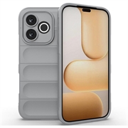Honor 600 Lite Rugged TPU-deksel - Lysegrå