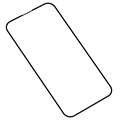 iPhone 15 Rurihai Full Cover Beskyttelsesglass - Svart Kant