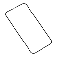 iPhone 15 Plus Rurihai Full Cover Beskyttelsesglass - Svart Kant