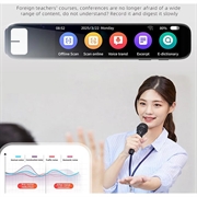 S08B Smart stemmeoversetter med 134 språk - svart