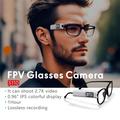 S110 FPV Anti-Blue Light-brille med kamera - svart