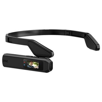 S111 Førsteperson Bærbart Kamera – 2.7K Ultra HD Miniopptaker - Svart