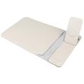 S112 3-i-1-laptopveske med magnetisk trådløs ladematte på 15W - grå