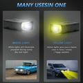 S7 LED-grillspotlight 16W – fjernlys/nærlys, tåkelys, 3 lysmoduser – svart