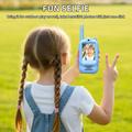 S88 Video Walkie Talkies for barn med 300 meters rekkevidde - blå / rosa