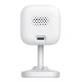 S8A 3MP WiFi sikkerhetskamera for hjemmet med nattkikkert og fleksibel brakett - hvit