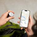 SBS Track My Circle Vanntett IP65 Elementsporing - Apple Find My Compatible - Hvit