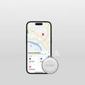 SBS Track My Circle Vanntett IP65 Elementsporing - Apple Find My Compatible - Hvit