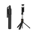 SELFIESHOW K07 3-i-1 Bluetooth Selfie Stick, stativ og fjernkontroll - svart