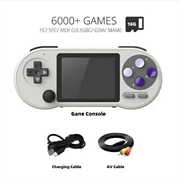 SF2000 Bærbar retro-spillkonsoll med 3.0" IPS-skjerm