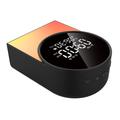 SM12 Bluetooth-lydmaskin for søvn – vekkerklokke, FM-radio, LED-nattlys – svart
