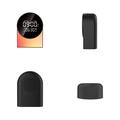 SM12 Bluetooth-lydmaskin for søvn – vekkerklokke, FM-radio, LED-nattlys – svart