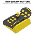 SM319 For Nintendo Switch / Switch Lite Arcade Game Joystick Control Station med turbofunksjon - svart + rød