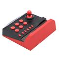 SM319 For Nintendo Switch / Switch Lite Arcade Game Joystick Control Station med turbofunksjon - svart + rød