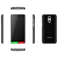 Artfone Smart 500 Mobiltelefon for Eldre - 4G, SOS - Svart