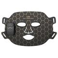 SP-1103F Magnetisk, trådløs LED-lysterapi-ansiktsmaske med kontrollenhet - svart