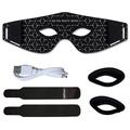 SP-1103K LED-lysterapi-øye-maske 630nm - svart