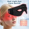 SP-1103K LED-lysterapi-øye-maske 630nm - svart