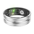 SR03 Ultratynn multifunksjonell smart ring - Størrelse: 8/18.2mm - Sølv