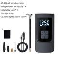ST-9624A Bærbar bildekkpumpe med digitalt display - 150 PSI