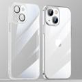 Sulada Crystal Steel iPhone 14 Hybrid-deksel - Gjennomsiktig