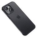Sulada Luxury Series iPhone 14 Plus Deksel - Karbonfiber