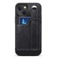 Suteni H12 iPhone 14 Plus Deksel med Kortholder og Håndrem - Svart