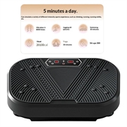 SZJ-04 Vibrasjonsplate for trening – svart