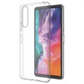 Saii 2-i-1 Sony Xperia 10 IV TPU-deksel & Beskyttelsesglass