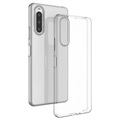 Saii 2-i-1 Sony Xperia 10 IV TPU-deksel & Beskyttelsesglass