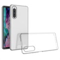 Saii 2-i-1 Sony Xperia 10 IV TPU-deksel & Beskyttelsesglass