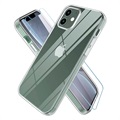Saii 2-i-1 iPhone 12 Mini TPU-deksel & Beskyttelsesglass