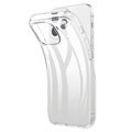 Saii 2-i-1 iPhone 13 Mini TPU-deksel & Skjermbeskytter i Herdet Glass