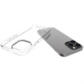 Saii 2-i-1 iPhone 14 Pro Max TPU-deksel & Beskyttelsesglass