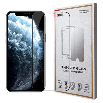 Saii 3D Premium iPhone 12 Pro Max Beskyttelsesglass - 2 Stk.